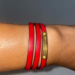 Saint Laurent (YSL) Bracelet-Red